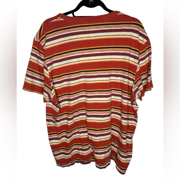 J.Crew (Re-Imagined) Men's Multi Colored Striped T-shirt Size XXL - Picture 2 of 7